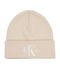 Beanie Γυναικείος Σκούφος Πλεκτός σε Λευκό χρώμα