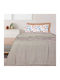Das Home 1345 Velvet Blanket Single 160x220cm Beige