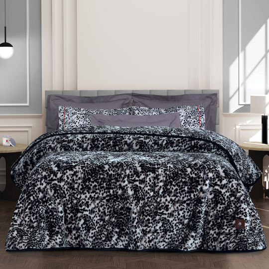 Greenwich Polo Club Decke 3434 Einheiten 160x220cm Graue - Schwarze