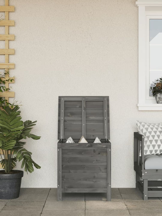 vidaXL Outdoor Storage Box Gray L50xW49xH56.5cm