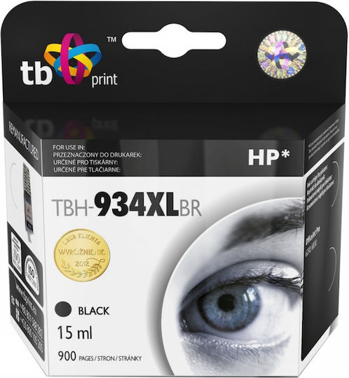 TB Print Kompatibles Tintenpatronen InkJet HP 900 Seiten 15ml Schwarz 1 Stück