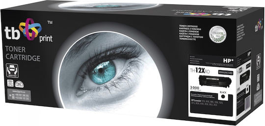 TB Print Συμβατό Μελάνι Εκτυπωτή InkJet HP 3000 Σελίδων Μαύρο 1τμχ