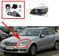 Left Headlight Repair Bases Mercedes-Benz C-Class W204 07-14 Left Headlight Repair Bases Mercedes-Benz C-Class W204 07-14
