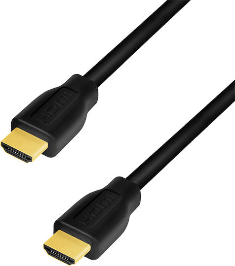 LogiLink Cablu HDMI De Sex Masculin - HDMI De Sex Masculin 5m Negru