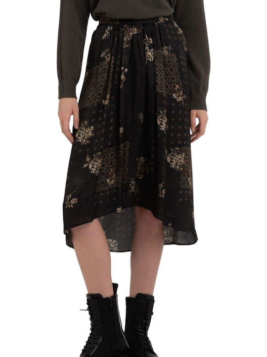 Replay Midi Skirt in Brown color