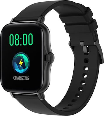 Allview Styfit M Smartwatch με Παλμογράφο (Μαύρο)