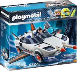 Playmobil Top-Agenten Κατασκοπευτικό Όχημα Του Πράκτορα Π für 6-12 Jahre