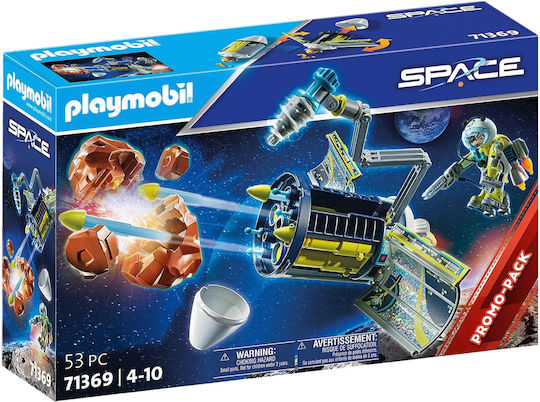 Playmobil Space Distrugător Spațial de Meteoriți pentru 4-10 ani