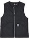 Ärmellos Jacke Schwarz