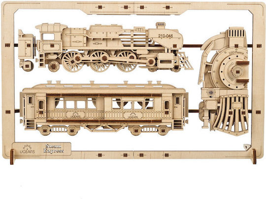 Ugears Wooden Construction Toy Steam Express for Children 5+ years+ Years