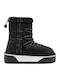 Nordic Women's Snow Boots with Fur Black