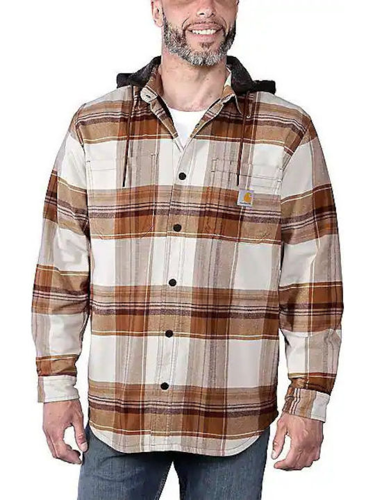 Carhartt Μακρυμάνικo Φανελένιο Overshirt σε Φαρ...