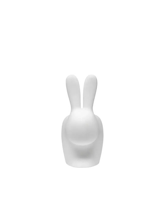 Qeeboo LED Kinder Dekorative Lampe Weiß 69x39.5cm
