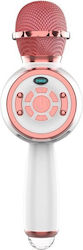 Kabelloses Karaoke-Mikrofon DS810 Rosa