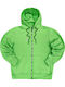 Green Hoodie Cardigan