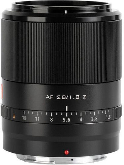Viltrox Full Frame Camera Lens AF 28mm f/1.8 Wide Angle for Nikon Z Mount Black