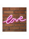 Elvhx Neon Διακοσμητικό Φωτιστικό LED Love 30.5εκ.
