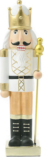 Iliadis Polyresin Christmas Nutcracker 122cm White
