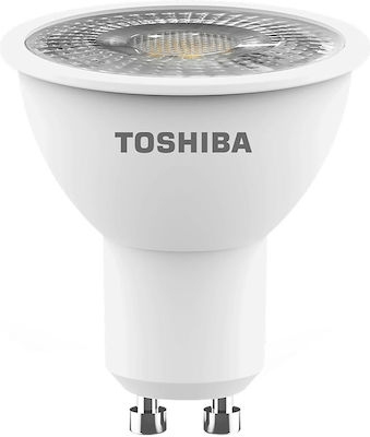 Toshiba Λάμπα LED για Ντουί GU10 Θερμό Λευκό 450lm