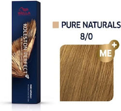 Wella Koleston Perfect Me+ Hair Dye 8/0 Light b...