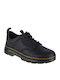 Reeder Utility Leder Herren Freizeitschuhe Schwarz