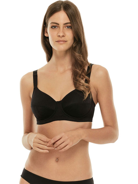 Lovable Μαύρο Σουτιέν με Μπανέλες