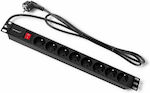 Qoltec Rack Power Strip 54471 1pcs