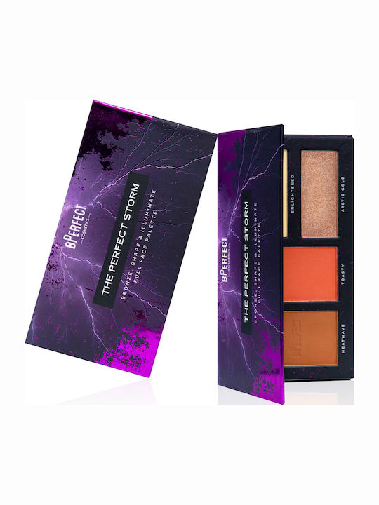 BPerfect Cosmetics Παλέτα Μακιγιάζ για τα Μάτια Bronze Shape - Illuminate 14gr BPerfect Cosmetics Παλέτα Μακιγιάζ για τα Μάτια Bronze Shape - Illuminate 14gr