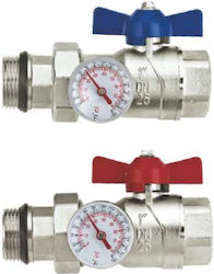 NVR Vana / Comutator Drept 1" cu conector