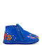 Kinderhausschuhe Stiefel Blau