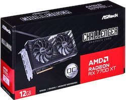 ASRock Radeon RX 7700 XT 12GB GDDR6 Herausforderer OC Grafikkarte