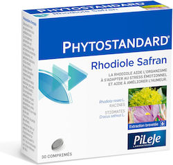 Pileje Phytostandard Rhodiole Safran 30 ταμπλέτες