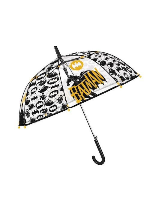 Rain Automatic Umbrella with Walking Stick Black