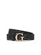 Guess Logo Women's Belt Black