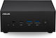Asus ExpertCenter PN64-S7018MDE1 Mini PC (Core i7-13700H/16GB DDR5/512GB SSD/No OS)