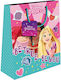 The Littlies Χάρτινη Τσάντα για Δώρο με Θέμα "Disney Princess" Ροζ 33x10x45εκ.