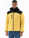 Winter Jacket Puffer Waterproof and Windproof Yellow