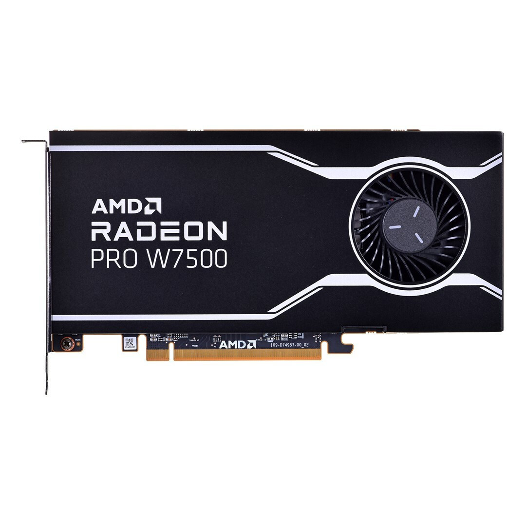 AMD Radeon Pro W7500 8GB GDDR6 Κάρτα Γραφικών