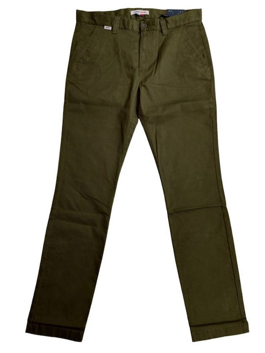 Tommy Hilfiger Pantaloni Chino Kaki Tommy Hilfiger Pantaloni Chino Kaki