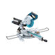 Makita Miter Säge mit Leistung 1400W, Laserführung, Sägeblattdurchmesser 216mm & Schnittgeschwindigkeit 5000Umdrehungen pro Minute