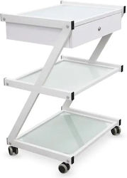 Quirumed Medical Wheeled Nursing Table W80xD57.5xH42cm 360-DP6040