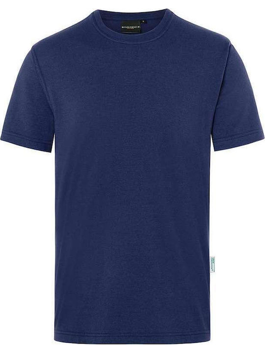 Karlowsky Ανδρικό Διαφημιστικό T-shirt Κοντομάνικο σε Navy Μπλε Χρώμα
