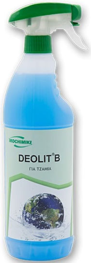 Ikochimiki Deolit B Καθαριστικό Υγρό Τζαμιών 1lt