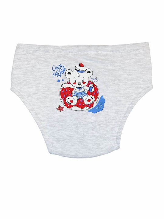 Poopes Kids' Diaper Underwear Gray