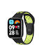Two Color Λουράκι Σιλικόνης με Pin Μαύρο (Redmi Watch 3 Active)