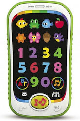 Kids Hits Phone Toy Εκπαιδευτικό Τηλέφωνο Χαρούμενη Αρίθμηση (Μιλάω Ελληνικά) with Music, Light, and Sounds for 24++ Months