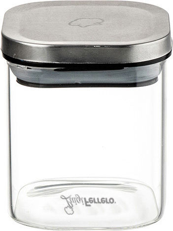 Luigi Ferrero General Use Glass Jar with Lid Transparent 350ml