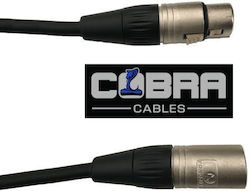 Cobra Kabel XLR-Stecker - Schwarz 15m (NCL000-15)