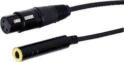 GBC Cable XLR male - Μαύρο 6m