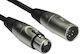 Schulz Kabel XLR Cable Male to XLR Female Black 0.2m FOF0.2